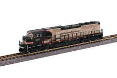 Kato 176-6503 N Scale BNSF EMD SD70MAC Locomotive #9647 Merger Scheme NIB
