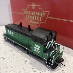 Broadway Limited 634 HO Burlington Northern Diesel EMD NW2 Phase V Switcher #545