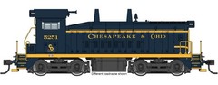 Walthers Proto HO Scale ~ EMD SW9 ~ DC ~ Chesapeake & Ohio #5261 ~ 920-48502