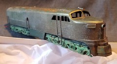 Red Ball KMT FAIRBANKS MORSE ERIE BUILT 2000 HP 12 Wheel Diesel Need Restoration