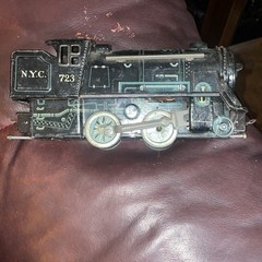 Marx NYC 723 Tin Litho Steam Locomotive & Tender Set – 1930s Prewar O Gauge