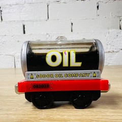 Oil Tanker Thomas the Tank & Friends Take N Play Along Diecast Metal Push Trains