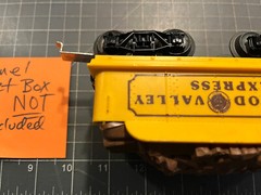 Lionel Train Redwood Valley Express FAUX WOOD LOAD TENDER from 6-1403 Set LOT J