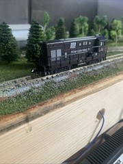 N Scale Trix FM Fairbanks Penn Central Diesel Switcher #8303