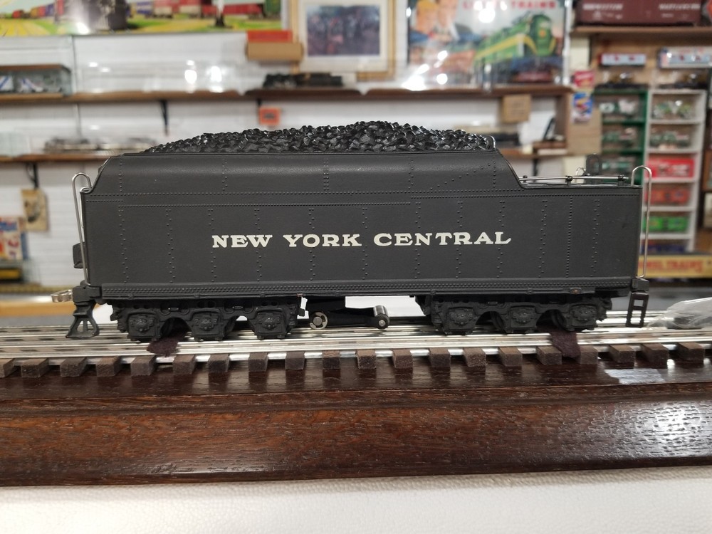 HUDSON PRODUCTS O-GAUGE 700T NEW YORK CENTRAL DIECAST 12-WHEEL TENDER W/WHISTLE