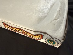 Bachman Diesel Hustler -Santa Fe train set #00021 UNOPENED – Damaged Box