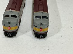 N scale Kato #106-2201 Candian Pacific E8/E9 A+A CP Loco set NEW Test Ran 3.1.1