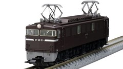 TOMIX N gauge JNR EF60 0-type Electric Locomotive 2nd Form Brown 7146 ModelTrain