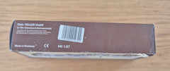FALLER AUTOMODELLE CAR SYSTEM HO 1032 2 AXLE LONG TRAILER SCALE 1:87