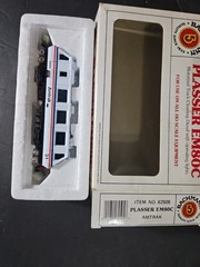 Vintage Bachmann HO Scale Amtrak Plasser Track CleaningDiesel NIB Brand New