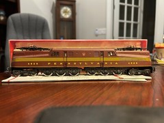 HO Scale AHM/Rivarossi 5160 GG1 Electric Pennsylvania RR, #4929 Pantograph PRR