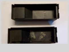 HO LOT OF 2 PENNSYLVANIA RR COAL TENDER SHELL BODYS #7L301