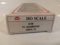 HO EMD F3 Santa Fe DC NIB NOS # 6730-a