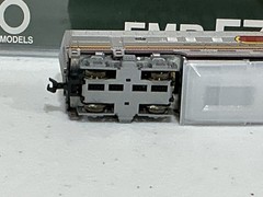 N scale Kato #106-0404 Santa Fe F7 A&B SF Locomotive set NEW Test Ran 3.1.1
