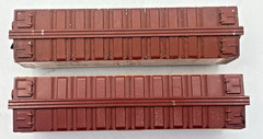 Gilbert American Flyer HO #124 MDT & #504 Pacific Fruit Express Reefers