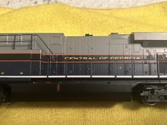 Bachmann #65401 HO Scale Central Of Georgia 8101 Diesel Dcc Sound New w/ Box