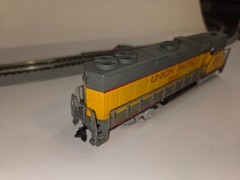 HO-Scale Life-Like Gp38 High Hood Union Pacific Diesel #2007 (lot 110)