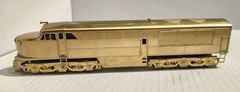 Red Ball Brass HO Scale 2000 HP 12 wheel Diesel