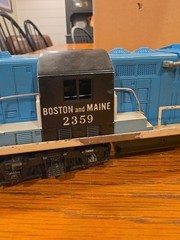 Vtg.~ Lionel 2359 Vintage O Boston & Maine GP-9 Diesel Locomotive/Display Model