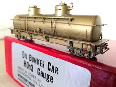 ***LNIB! HOn3 BRASS OIL BUNKER TANK CAR WESTSIDE SAMHONGSA ***SUPER NICE **L@@K!