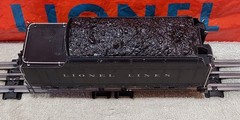Lionel 2426W diecast whistle tender, 12 wheels, 726 773, serviced & working!!!