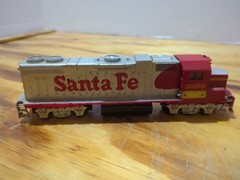 SANTA FE RED AND SILVER 3500 , Untested
