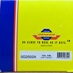 Athearn Genesis 0G2502A Santa Fe F3A F3B ATSF freight diesel locomotive set Ho