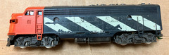 ALTAS/ROCO HO FP7 CN ENGINE WITH DCC/SOUND AND NEW UNDECORATED SHELL