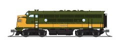 Broadway Limited 6845 N GTW EMD F3A Diesel Locomotive Sound/DC/DCC #9013