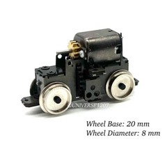 N/HOn30/HOe/009 Gauge Aru-Model N20B Locomotive Power Drive Chassis Φ8mm Engine