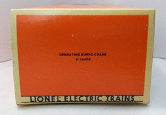 Lionel 6-18402 O Gauge Lionel Lines Operating Burro Crane #18402 LN/Box
