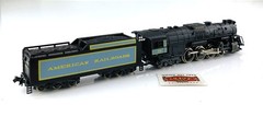CT75 RIVAROSSI N 9185 – STEAM LOCOMOTIVE 2-8-4 BERKSHIRE “AMERICAN RAILROADS”