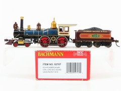 HO Scale Bachmann 52707 UP Union Pacific 4-4-0 American Steam #119 w/DCC & Sound