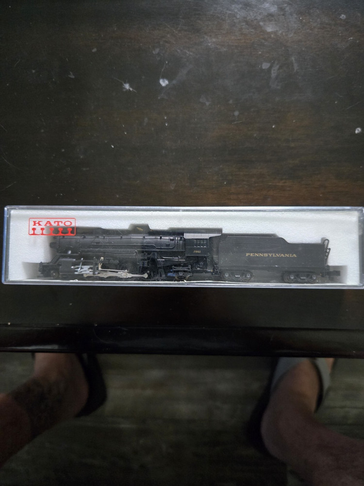 KATO N Scale Pennsylvania USRA 2-8-2 Heavy Mikado Steam Loco DC 126-0200