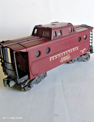 Lionel 2 vintage post-World War II railcar, N5C model 536417 & 6026W untested