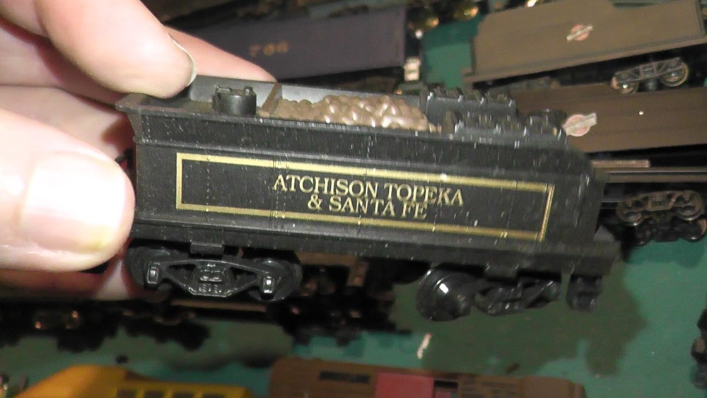 ho coal tender car only atchison topeka santa fe atsf brand ?