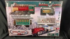 G-Scale True-Value Holiday Express Train Set Goldlok Toys UNTESTED