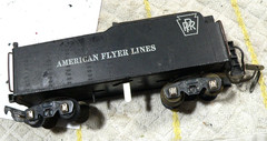 American Flyer 312 Tender with SMOKE IN TENDER Good Smoker TENDER ONLY