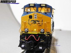 LIONEL BTO CSX LEGACY ET44AC #3302 DIESEL LOCOMOTIVE ENGINE O GAUGE 2533472 NEW