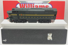 WILLIAMS O-GAUGE SN-3002 PRR GREEN 5-STRIPE BALDWIN SHARK A DIESEL DUMMY LNIB