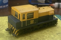 AHM Mehano Atsf Santa Fe #332 Switcher Diesel Locomotive Engine Serviced Lot B52