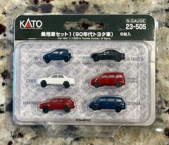 N Scale Set#1 (1990’s Toyota Auto) 6pcs. Combined Shipping Available 23-505 NIB
