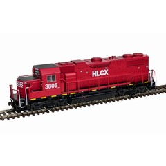 Atlas HO ~ Trainman ~ GP38-2 ~ Standard DC ~ Helm Leasing HLCX #3805 ~ 10004561