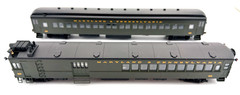 HO Bachmann Spectrum Gas Electric Doodlebug w/ Trailer Coach DCC Maryland/PRR