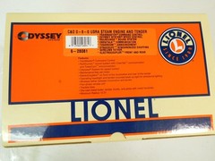 Used Lionel 6-28081 C&O 0-8-0 Yard Goat #75 w/TMCC & Box