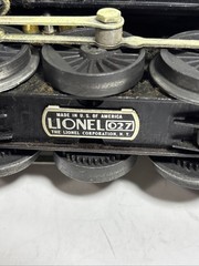 Lionel Post War 2-6-4 Locomotive #2016 and #2026W Whistle Tender O-27 With Boxes