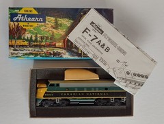 Athearn HO Scale – F7A PWR Diesel Locomotive – Canadian National – #6500