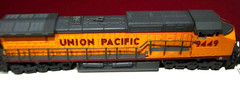 N Scale Spectrum Union Pacific GE Dash 8-40CW Wide Cab Diesel #9440