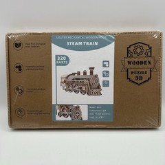 UGEARS Mechanical Wooden 3D Puzzle Model: U511 Steam Train Construction Set