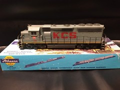 HO Diesel Athearn GP-40-2 Kansas City Southern Powered Engine #799 Beautiful W/B